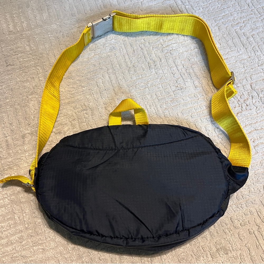 Heron Preston HP Fanny Pack Black Yellow Crossbody Made In Italy - Picture 2 of 14